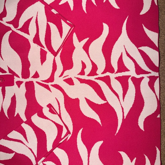 NWT Hanifa Soraya Mini Dress Polo Long Sleeve Bodycon Pink Size XL - Picture 3 of 6